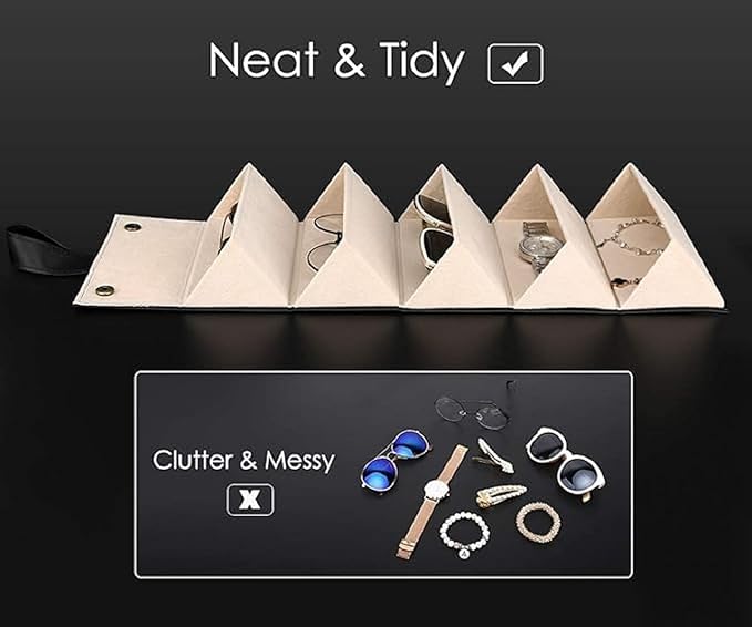 6 slot sunglasses organizer