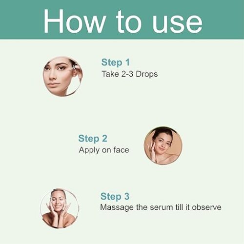 Ayurvedic Tea Tree Face Serum For Acne Prone Skin With Tea Tree & Lemon For Acne & Pimples, 30ml